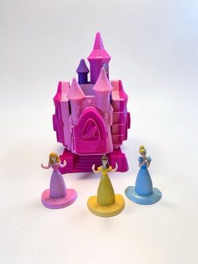 Play Doh Prettiest Princess Castle Set Disney Cinderella Belle Aurora